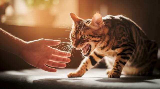 How to Stop a Cat from Biting