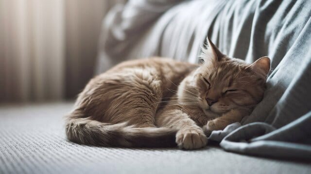 Why Do Cats Sleep at the Foot of the Bed