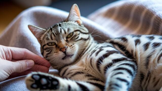 Why Does My Cat Bite Me Gently While Purring?