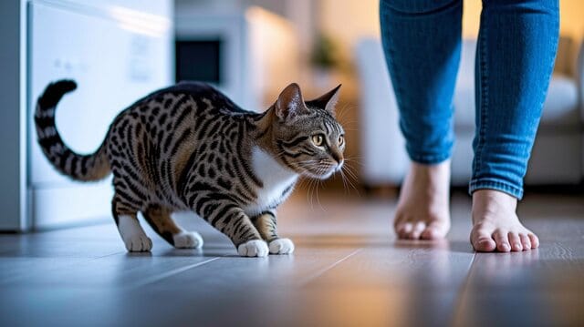 Why Does My Cat Bite My Ankles When I Walk