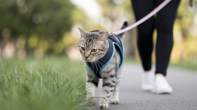 How to Train Your Cat to Walk on a Leash? Step-by-Step Guide