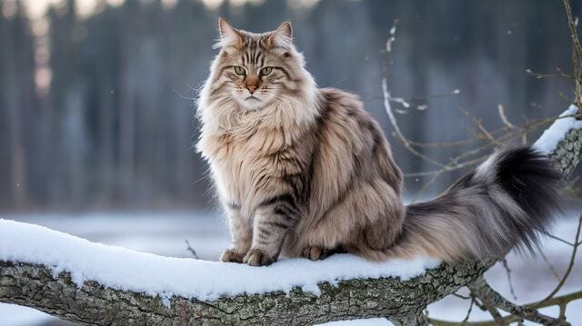 Norwegian Forest Cat - The Fluffy Viking Companion