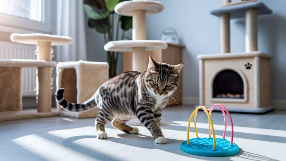 How to Keep Your Cat Happy When You're Busy - PetWynn