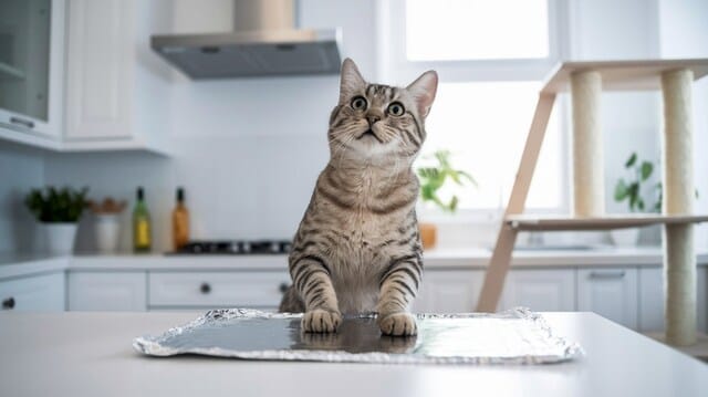 How to Train a Cat to Stay Off the Counter - PetWynn