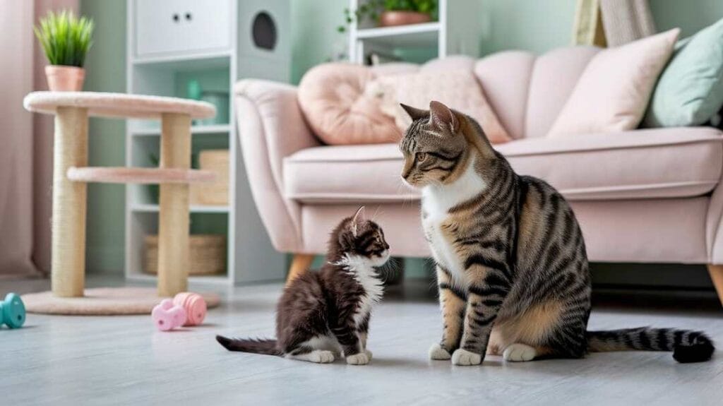 Best Way to Introduce Kitten to Older Cat - PetWynn