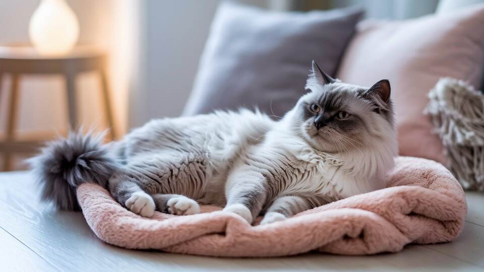 Why Does My Cat Lick My Blanket - petwynn
