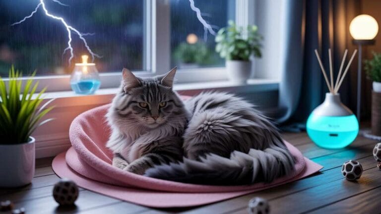 Natural Remedies for Cat Anxiety During Thunder - petwynn