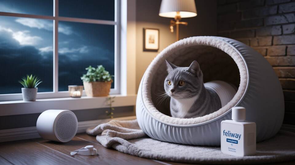 cat storm anxiety solutions - petwynn