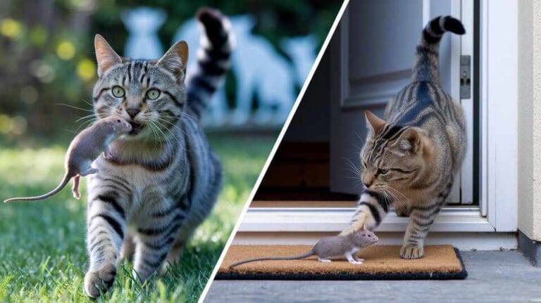 why cats bring dead mice home - petwynn