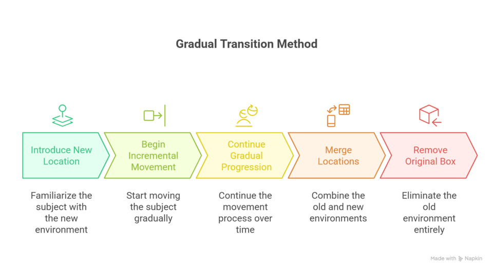 How to Transition Cat to New Litter Box Location Without Accidents? 2 The Gradual Transition Method_ Step-by-Step - visual selection - transition cat to new litter box location - petwynn