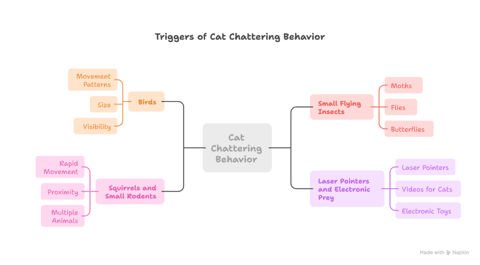 cat chattering at birds - petwynn - visual selection