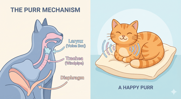 Understanding Normal Cat Purring and Breathing - cat making weird breathing noises when purring - petwynn