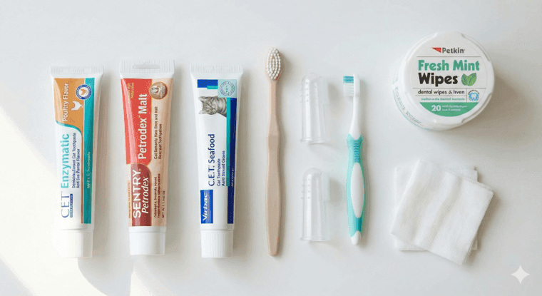 How to Brush a Cat's Teeth Without Stress Easily 3 Best Toothpaste for Cats and Tools Youll Need how to brush a cats teeth without stress petwynn