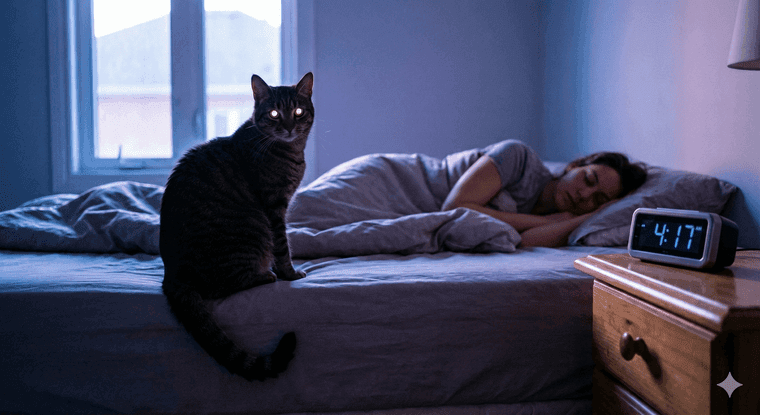 Cat Nighttime Grooming Patterns - why does my cat lick my face when i sleep - petwynn