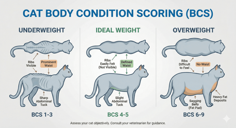 Understanding Cat Obesity - indoor cat weight loss tips at home - petwynn