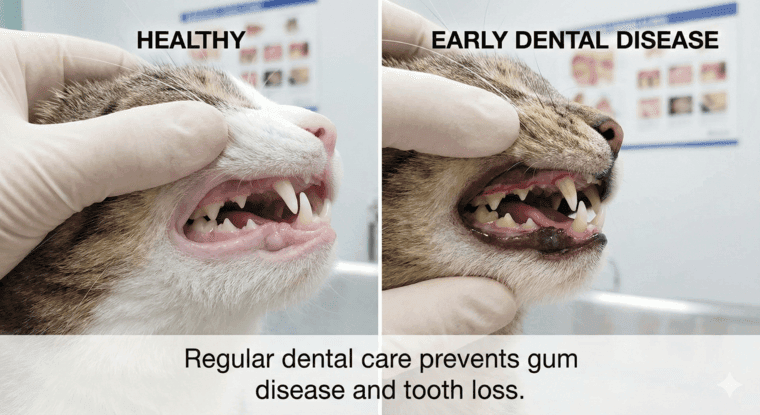 How to Brush a Cat's Teeth Without Stress Easily 2 Why Cat Dental Care at Home Matters - how to brush a cat's teeth without stress - petwynn