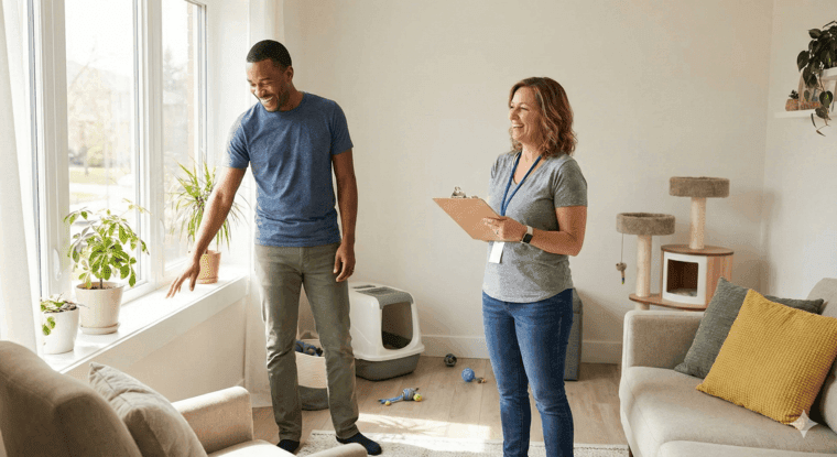 Home 1 cat adoption home visit guide - PetWynn